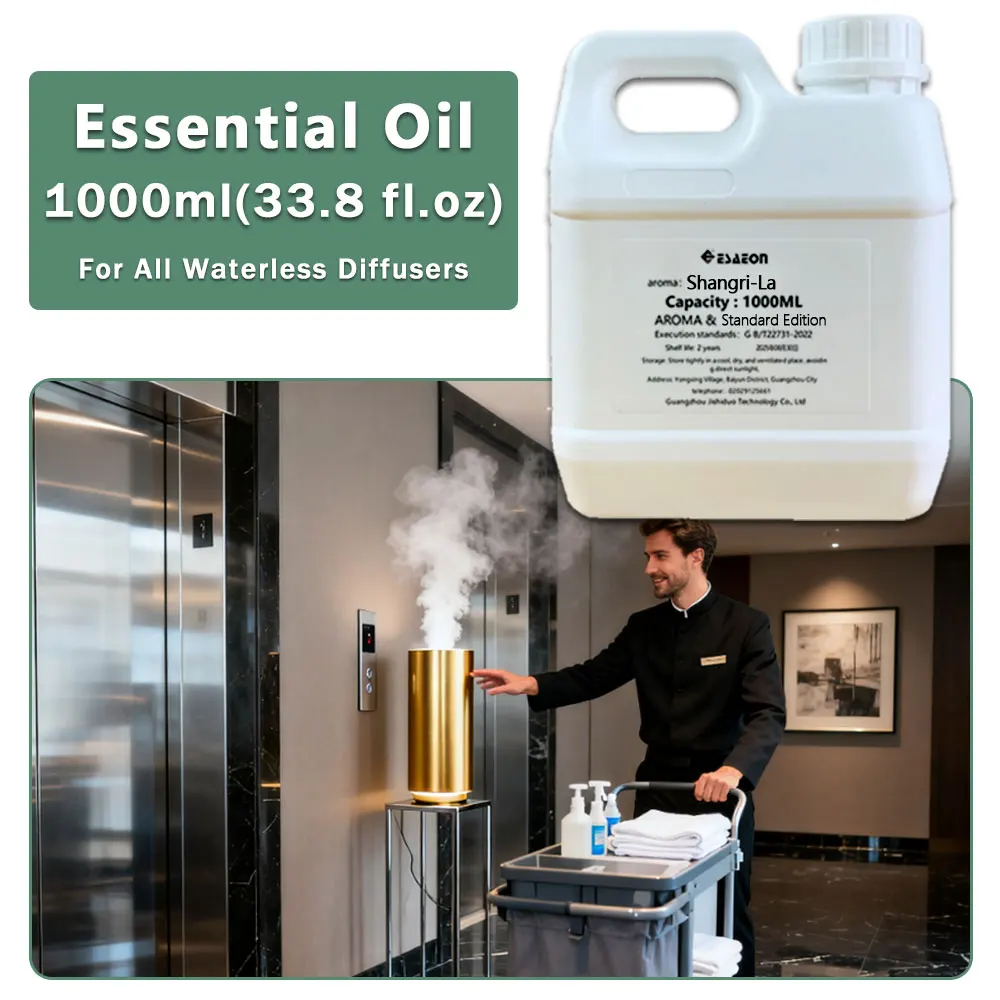 ESAEON Aromatherapy Essential Oil Supply Liquid For All Waterless Aroma Machines,Hotel Aroma Oil, Shangri-La 1000ML (33.8 fl.oz)