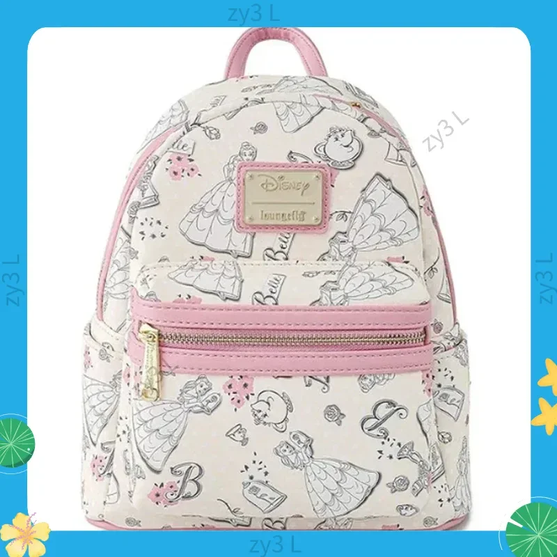 

2025 Disney Loungefly мультфильм аниме принцесса коллаж мини-рюкзак модный аксессуар емкость-сюрприз для девочек милый рождественский подарок