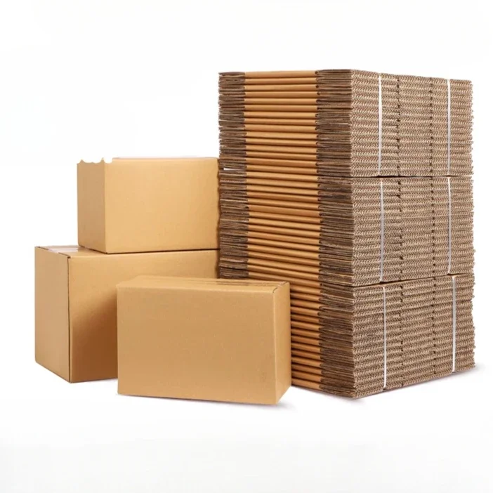 5pcs Extra Large Moving Cardboard Boxes 5-layer Thick Hardened Storage Cardboard Box Express Transportation Packaging Carton