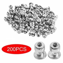 200pcs 8*10mm Car Tires Studs Screw Snow Spikes Anti-Slip Wheel Tyres Chains Studs For ATV Vehicle Motorcycle Winter Wheel Lugs