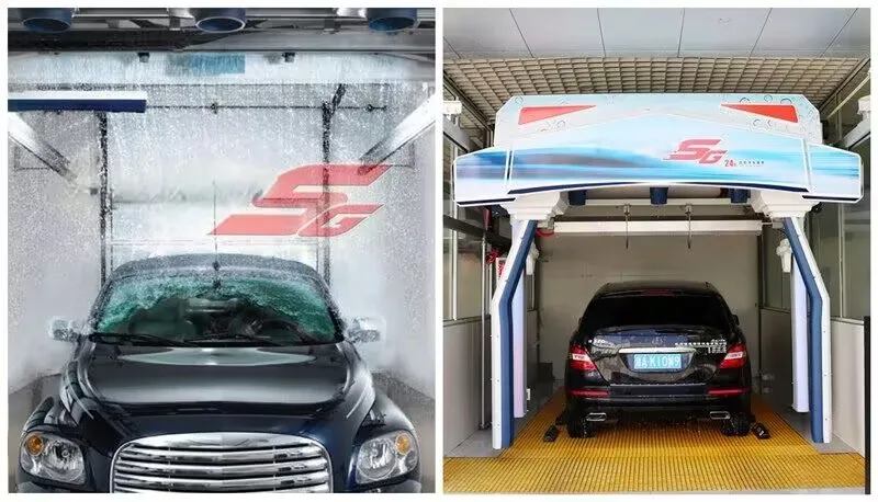 Customized Reciprocating Car Washing Machine High Efficiency Multi-Function Rinse Dry System for Family Car