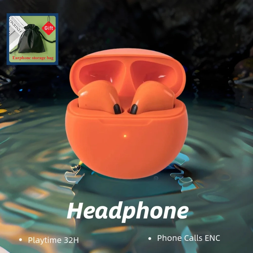 

TWS Bluetooth 5.3 Earphones - Active Noise Cancelling Wireless Earbuds with Mic Playtime Waterproof Wireless Headphones