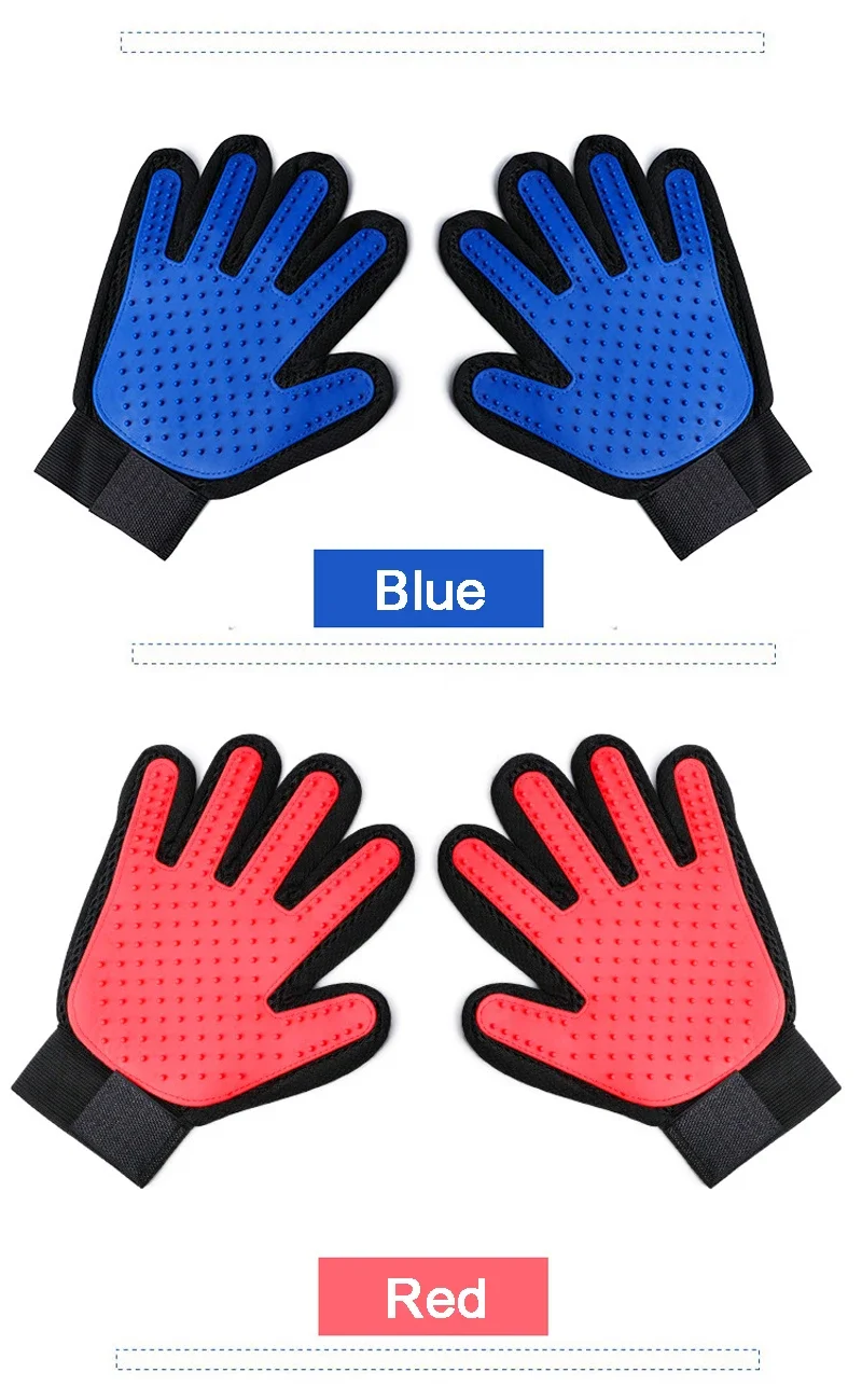 Silicone Pet Grooming & Bath Glove – detail image 11