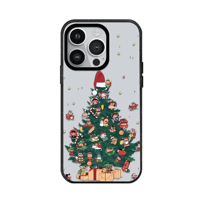 Christmas Gift Tree Merry Festival Snow Acrylic Phone Case With MagSafe For iPhone 16 15 14 13 12 Pro Max Plus Back Cover