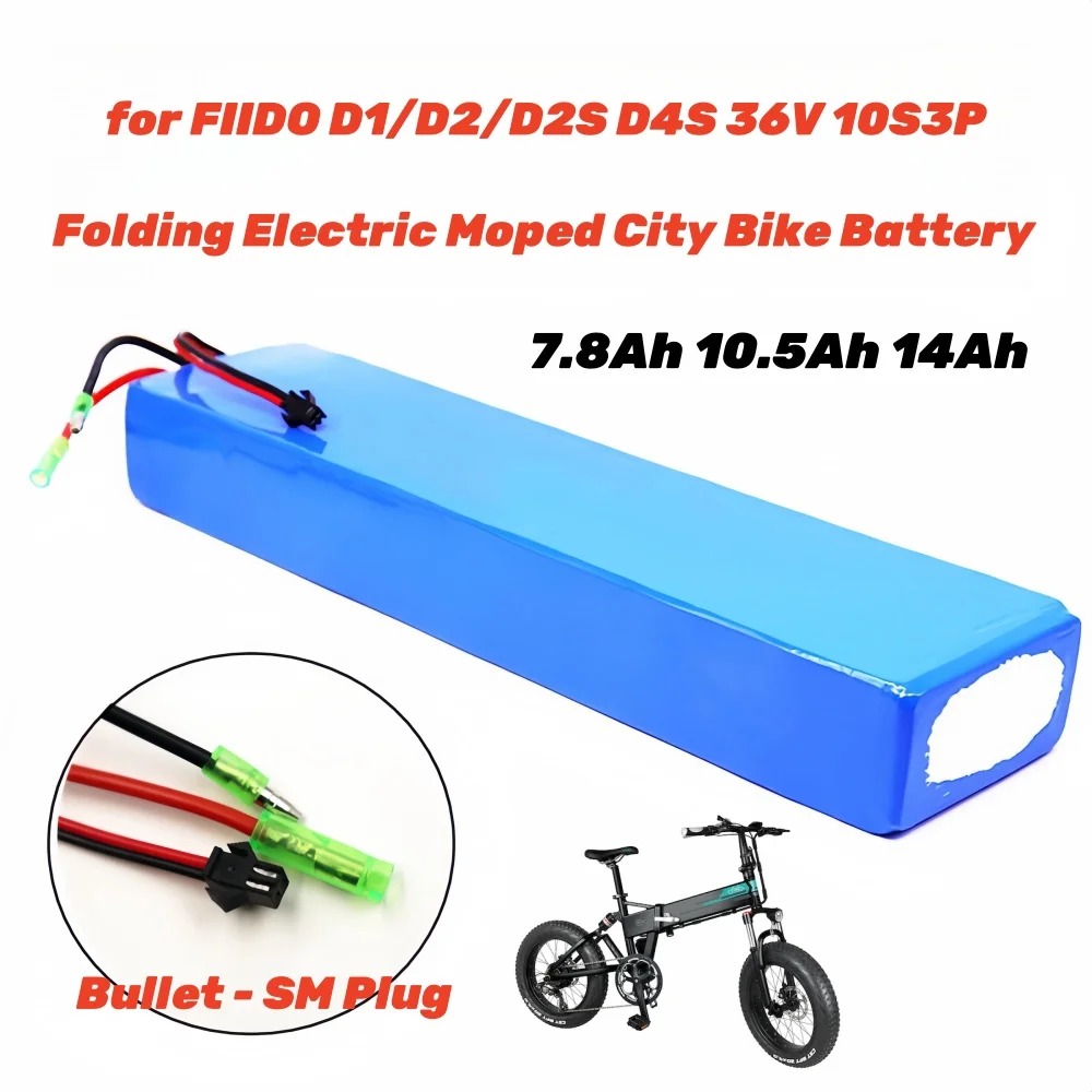 

10S3P 36V 7.8Ah 10.5Ah 18650 Rechargeable Lithium Battery Pack 1000W Power Modified Bicycle Electric Scooter Vehicle with BMS