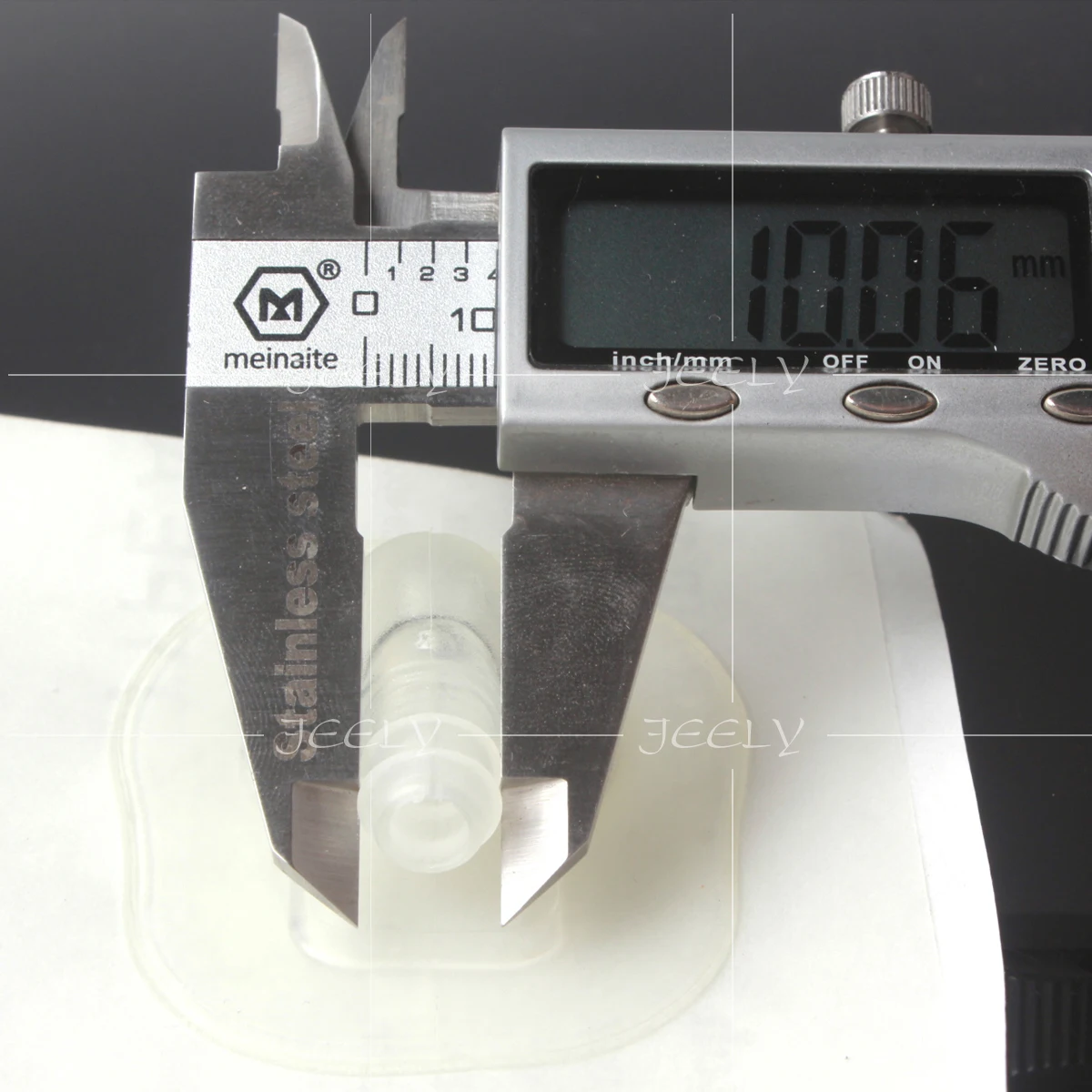 TPU 90 Degree Transparent/ Black Self-Adhesive Kite Valve