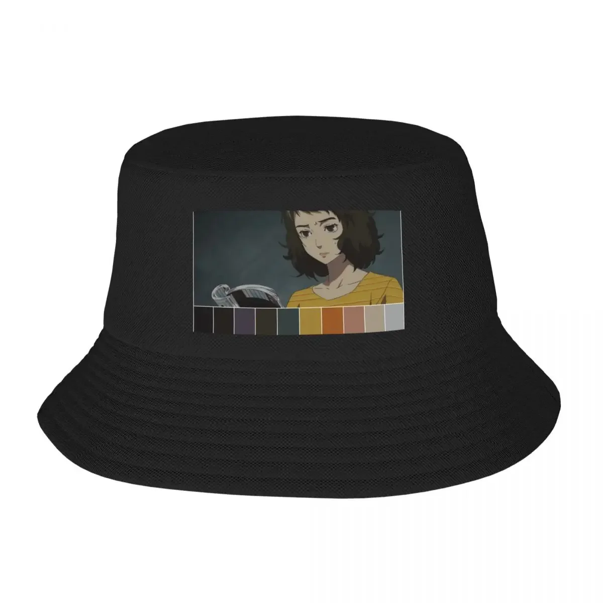 Kawakami Book Palette Bucket Hat  Cap Man Beach Bag party Hat fashionable Sun Hats For Women Men's