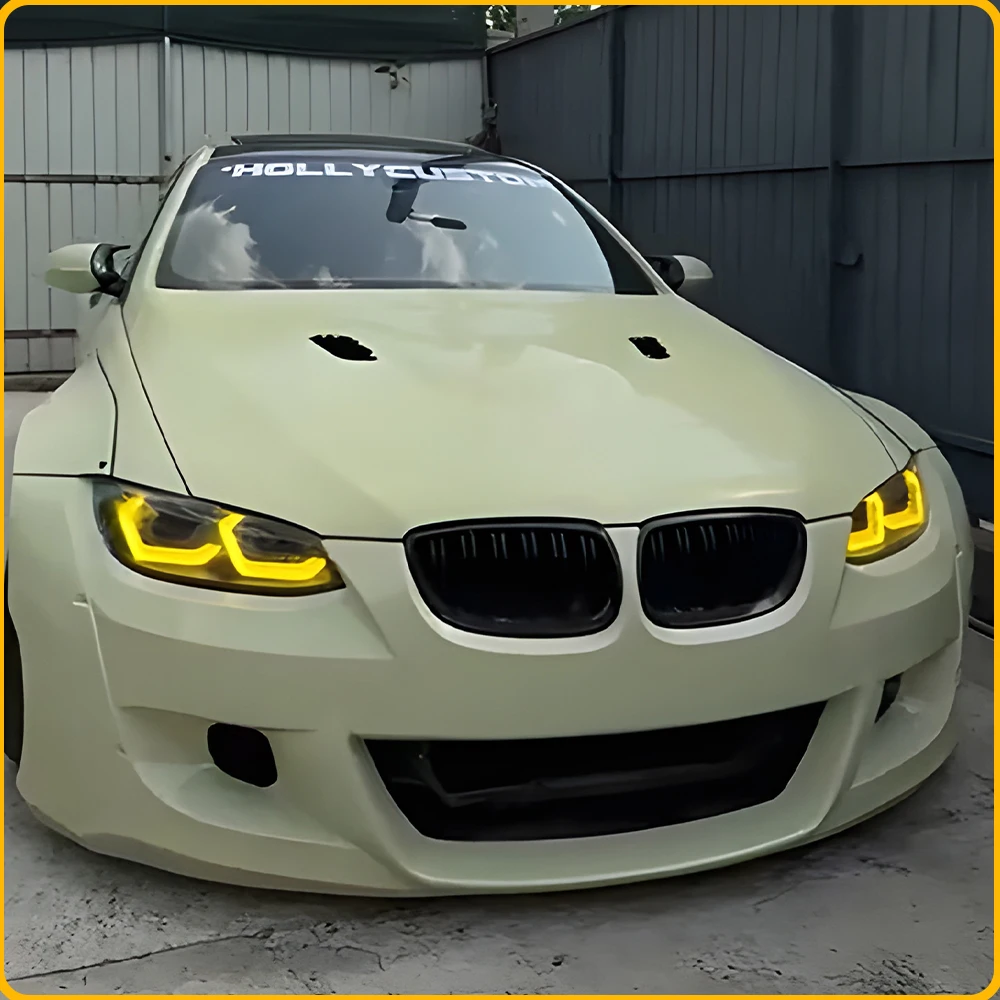 Headlight Assembly For BMW 3 Series E92 E93 2007-2010 Upgrade All New Auto LED Projector Lens Plug and Play Car Accessories Tool