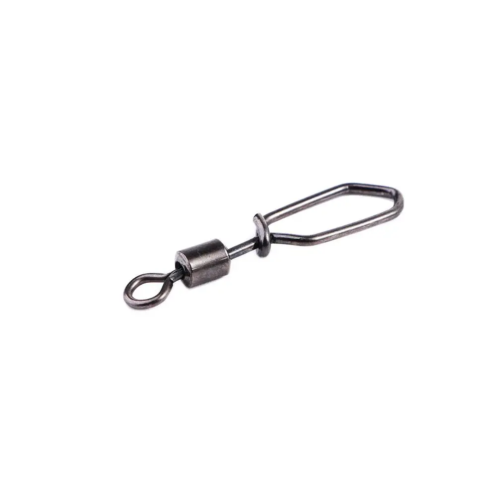 

Resistant Lure Hook Rolling Swivel Link Barrel Swivel Fishing Line Connector Fishing Swivels Hook Snap Pin Interlock Snap