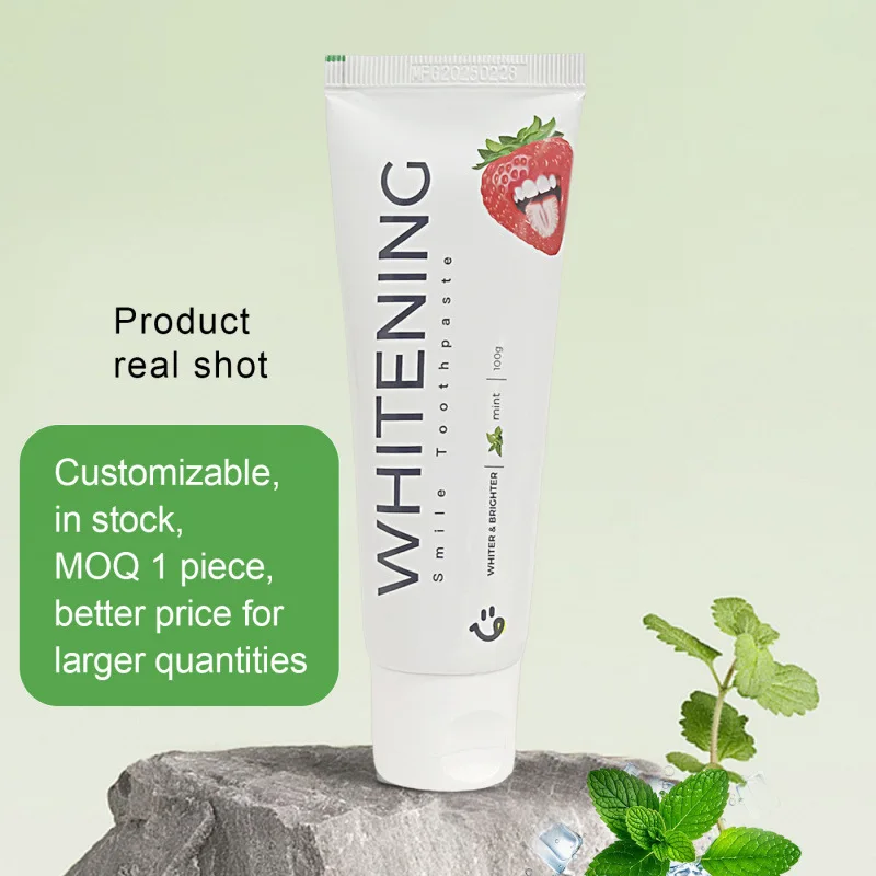 Whitening Toothpaste, Baking Soda Mint-flavored Toothpaste, Daily Oral Care Formula, Fresh Breath Toothpaste