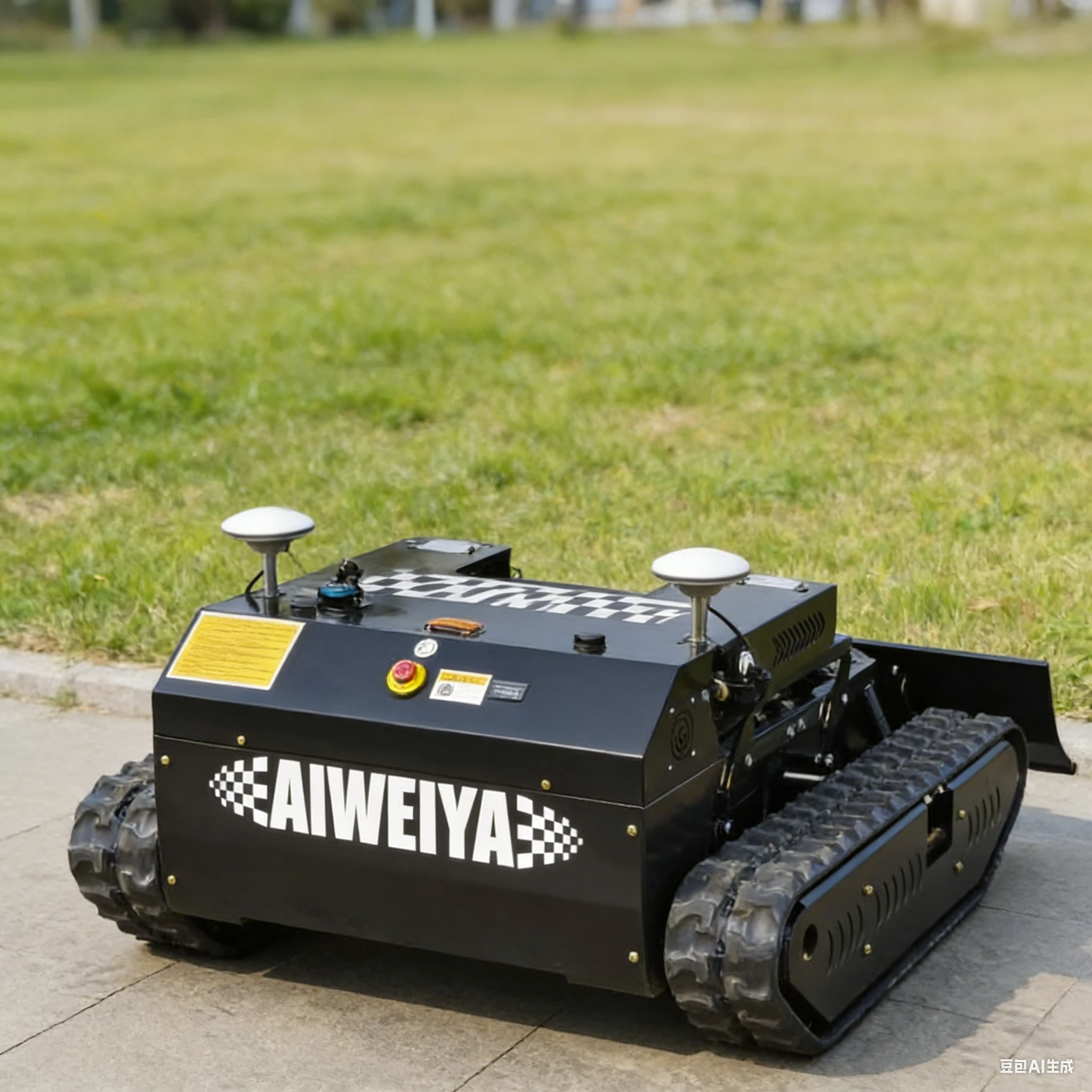 

Customized Zero-Turn Crawler Lawn Mower, Remote Control, 550mm Wide for Farm and Garden Mowing and Weeding lawn mower