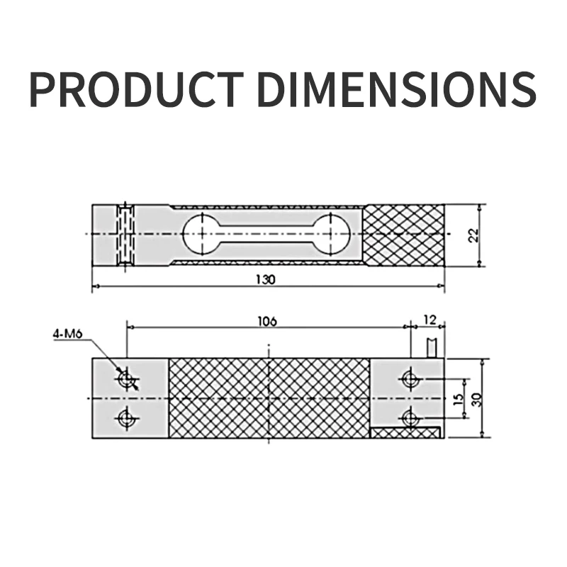 T130 เซ็นเซอร์ชั่งน้ําหนักจุดเดียว: โหลดเซลล์ที่แม่นยําสําหรับเครื่องชั่งอิเล็กทรอนิกส์ ระบบอัตโนมัติทางอุตสาหกรรม ชั้นวางอัจฉริยะ