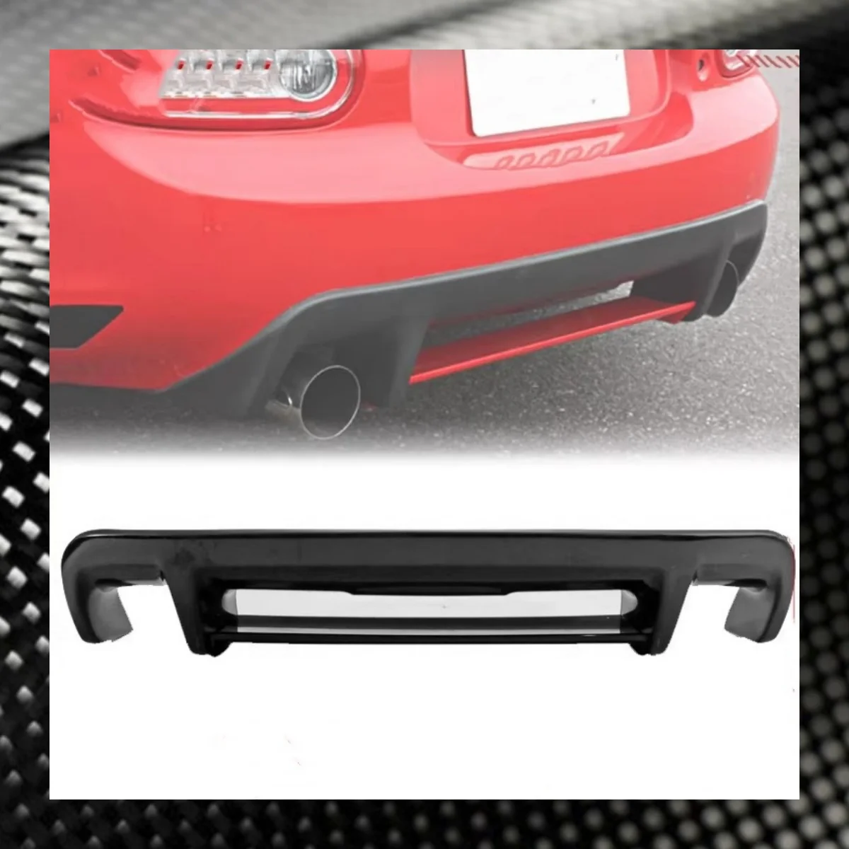 

Car Rear Lip Spoiler Assembly For Mazda MX5 2009 Modified Carbon Fiber Rear Surround Auto Accessories