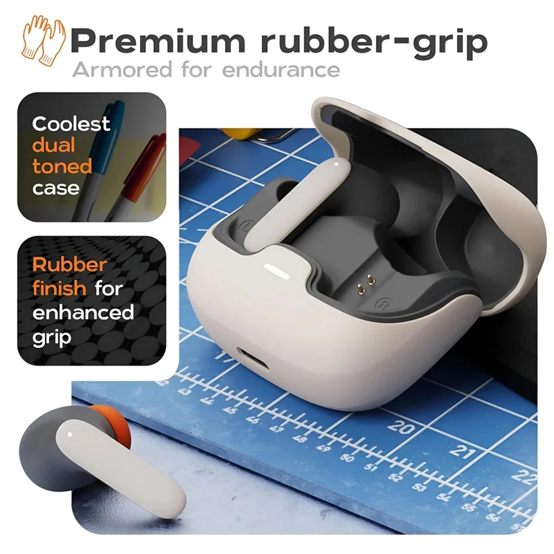 -A02R Draadloze Bluetooth-oortelefoon ENC Ruisonderdrukking In het oor Oordopjes met lage vertraging Echte draadloze stereo-oortelefoon