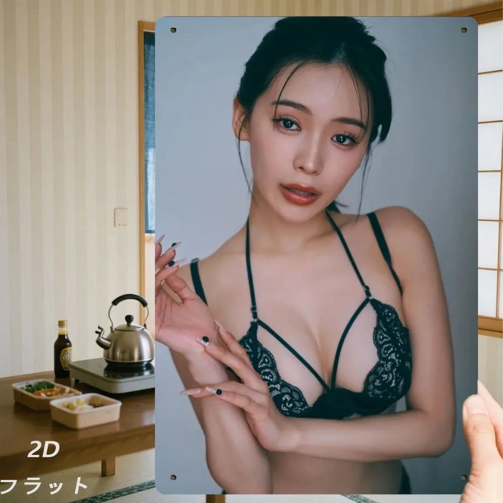 

Vintage Black Lace 2D Metal Wall Decor Sign for Garage Bar Man Cave Home Studio