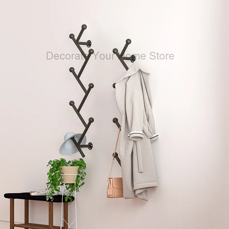 

Heavy Rail Coat Rack Aesthetic Cornere Clothing House Entrance Nordic Outdoor Recibidor De Entrada Mueble Furniture WWH200YH