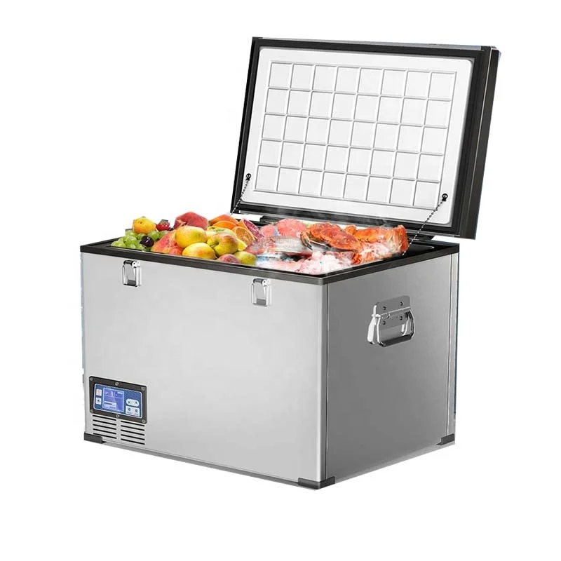 

Factory Supply Portable Mini Car Fridges 12V 24V Portable Freezer For Vehicle Use