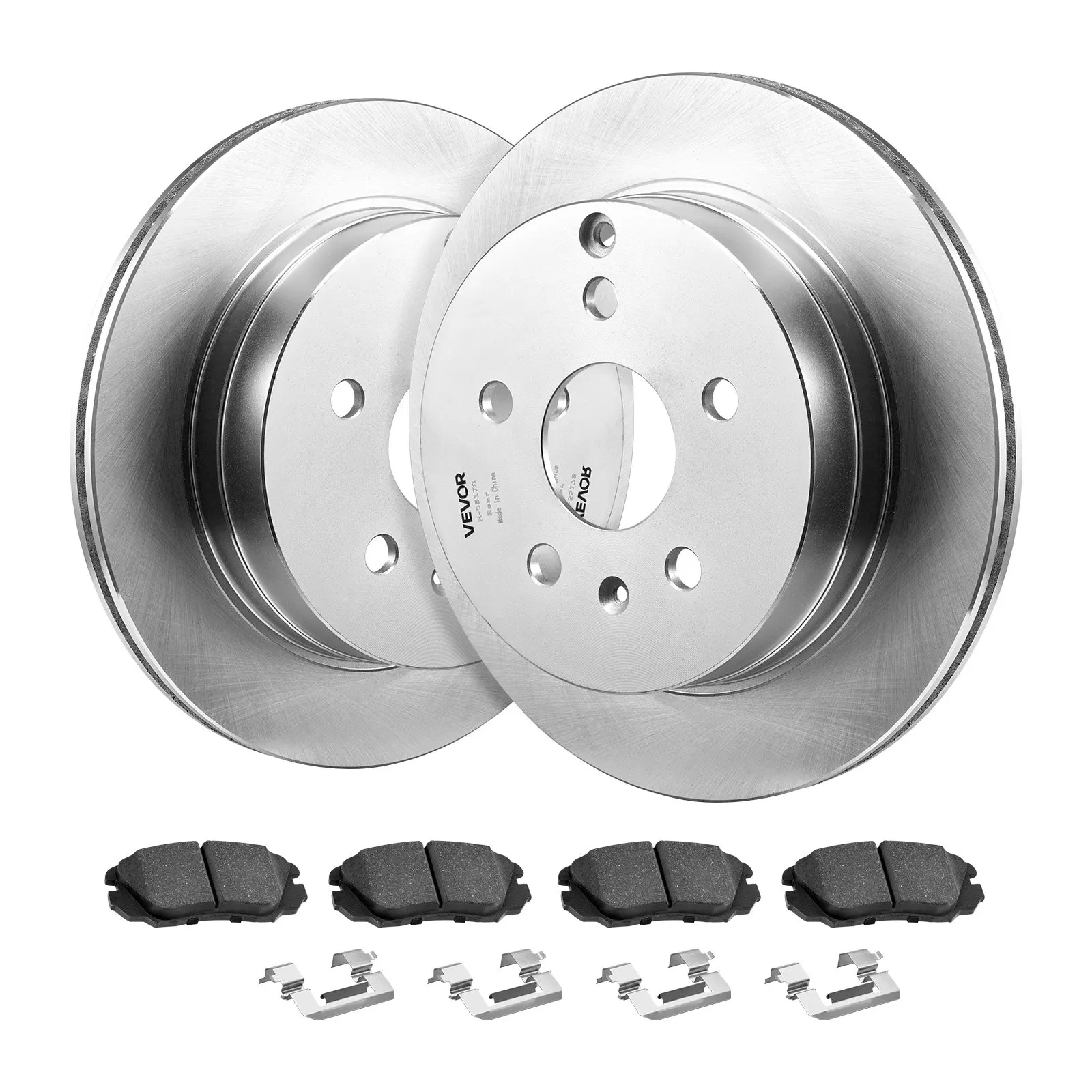 

Front And Rear Brake Kit Compatible With 2010-2017 Chevrolet Equinox, 2010-2017 GMC Terrain, Hollow Brake Rotors Ceramic Brake
