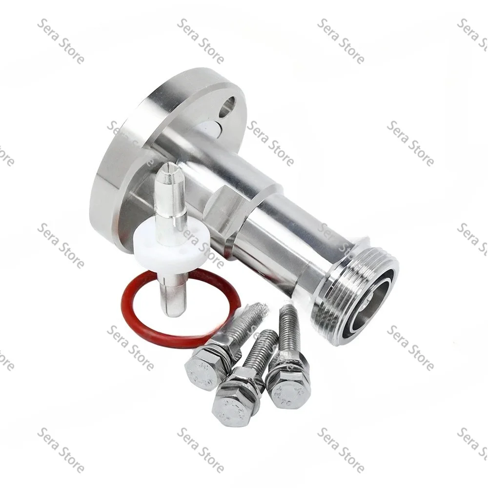 RF Coaxial Adapter Connector Cable 7/16 Din Female to 7/8 EIA Type 3 Converter Copper Contact Adapter