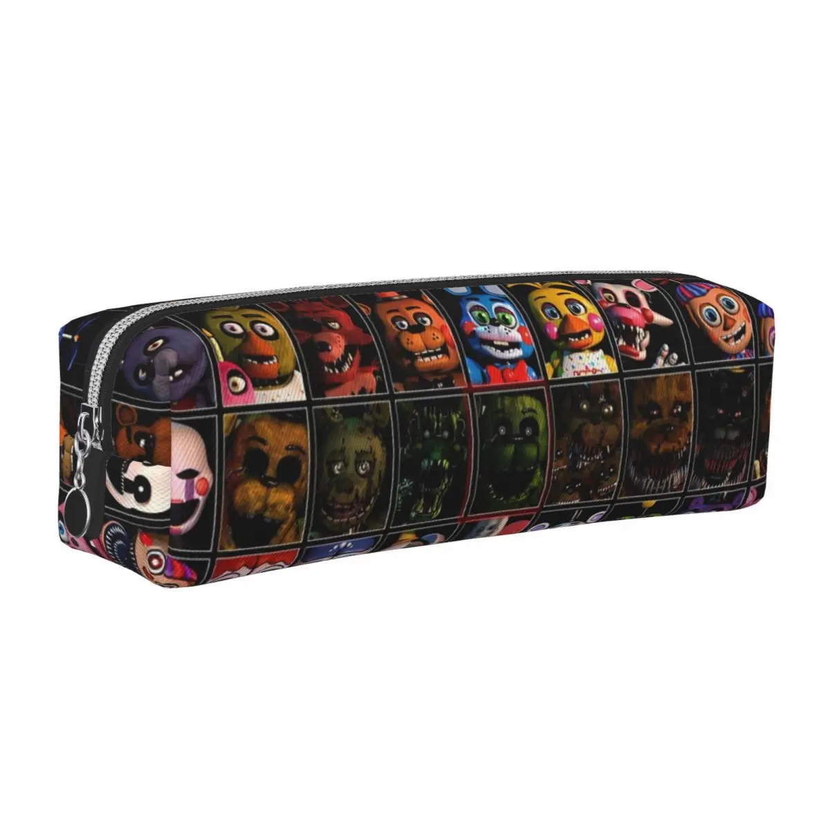 Fnafed Movie Game Pencil Cases Pencil Pouch Pen Box Kids Large Storage Bags Office Cosmetic Accessories