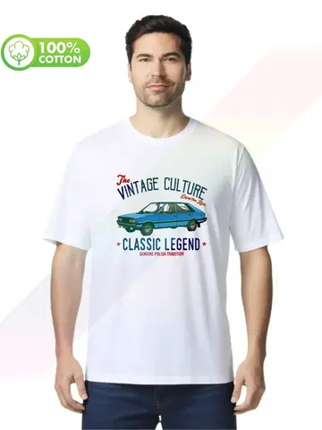 2026 New Hot Selling 100% Cotton Men's T-shirt VINTAGE POLISH CAR FSO POLONEZ INSPIRED S-XXXL Tops Tees