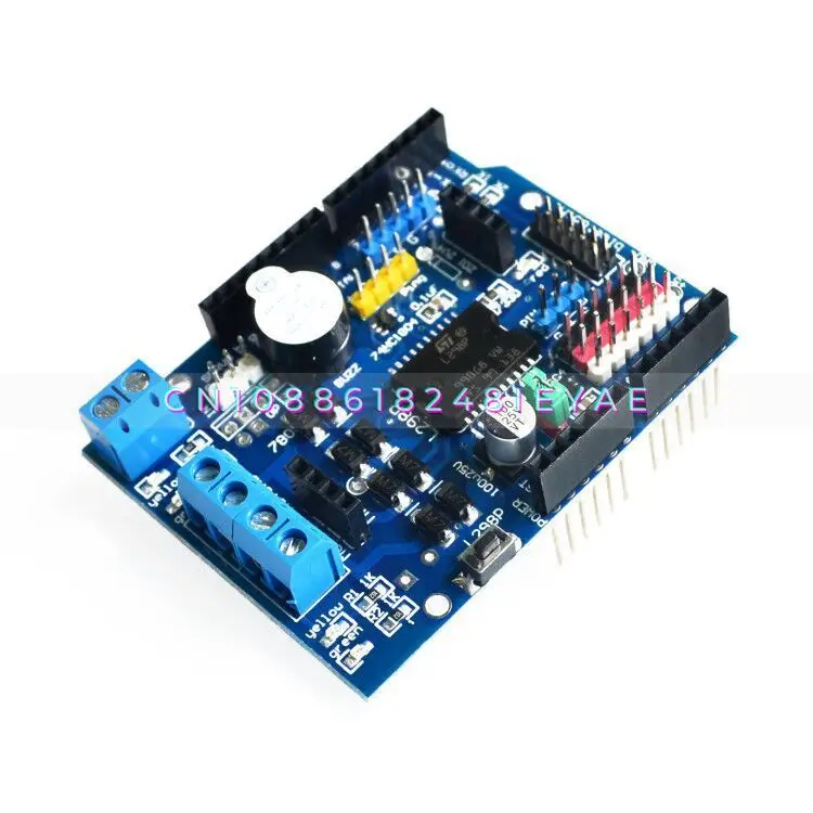 L298P Motor Shield Stepper, DC Motor Drive Module, Drive Expansion Board