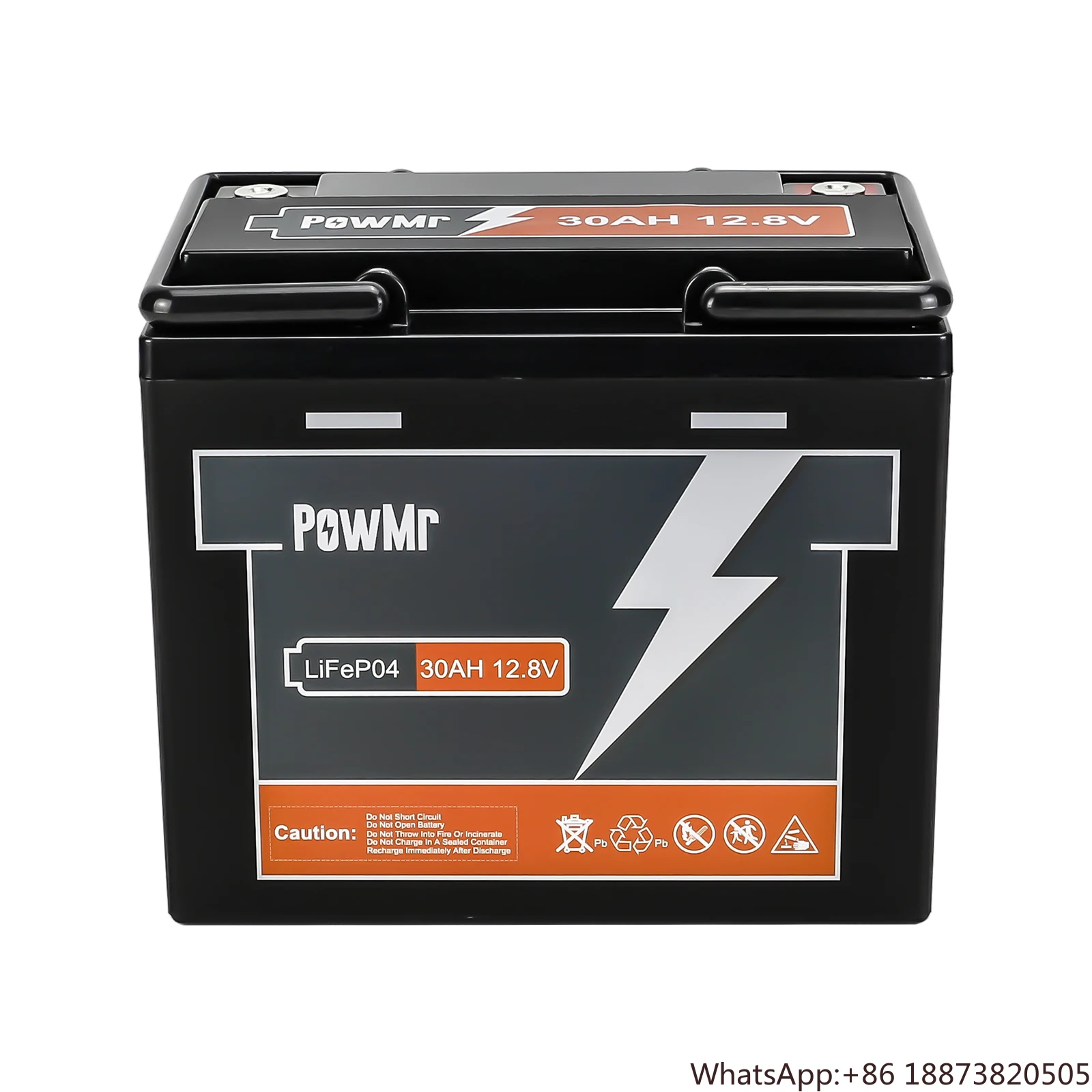 PowMr 12.8V 30AH energy storage battery Portable power supply litium battery