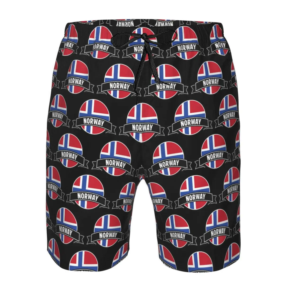

Norway Flag (1) Trunks Beach Board Shorts Casual Quick Dry Swim Summer Men Pants