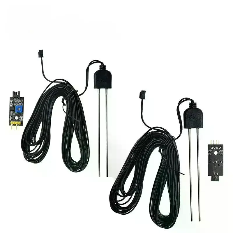 Capacitive Soil Moisture Sensor Kit With Relay Module For DIY Gardening Moisture Detection