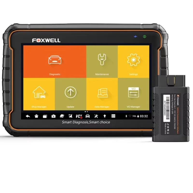 Herramienta de Diagnóstico Completo para Autos Foxwell GT60, Analizador de Motor, Herramienta de Reinicio, Pruebas OBD para Mantenimiento y Reparación en el Extranjero