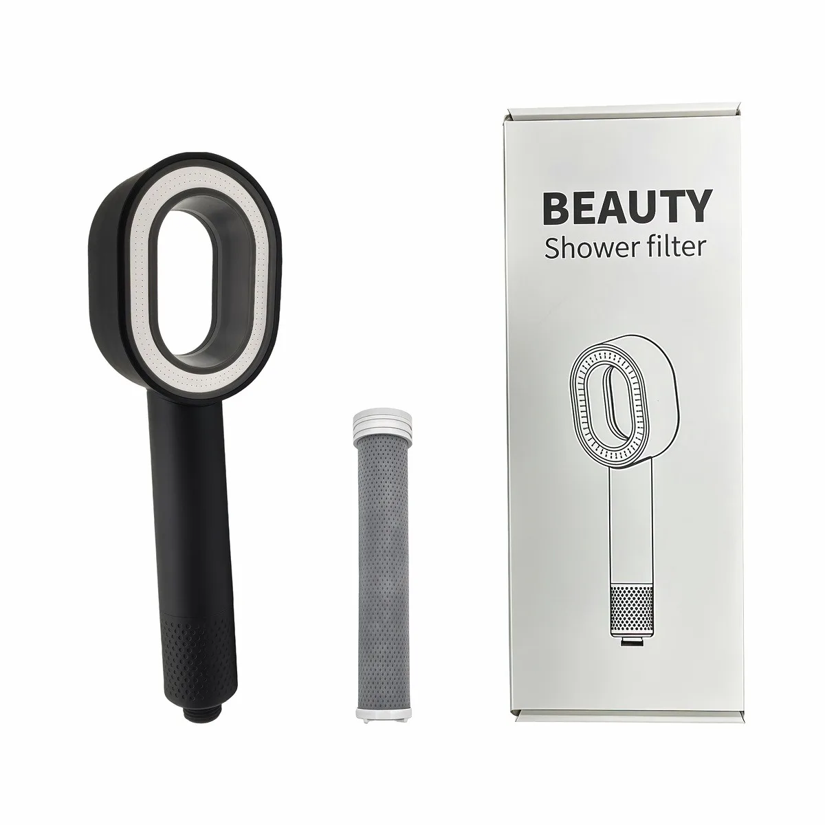 

Очень нежный очиститель воды. Безопасный фильтр для душа для детей и семьи — удаляет хлор и тяжелые металлы. Универсальная насадка для душа с фильтром.