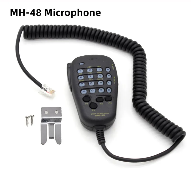 YAESU MH-48 MH-48A6J DTMF Microphone for  FT-8800R FT-8900R FT-7900R FT-1807 FT-7800R FT-2900R FT-1900R FT-1500M FT-8500M