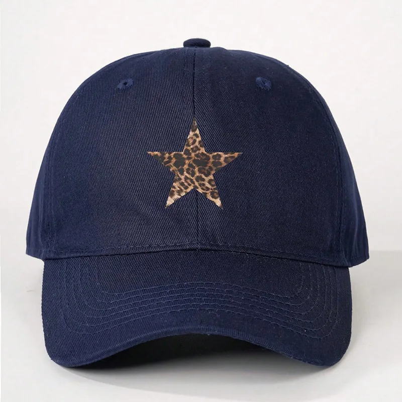 Baseballkappe aus weicher Baumwolle mit Leopardenmuster, unisex, verstellbar, lässige „Dad“-Kappe, ideal für Outdoor-Aktivitäten, Angeln und Reisen. – Detail 6