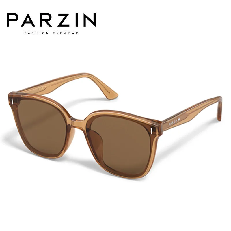 PARZIN New Sunglasses For Women Men Vintage Rectangle Women Sun Glasses UV Proection Ladies Shades 91657Y