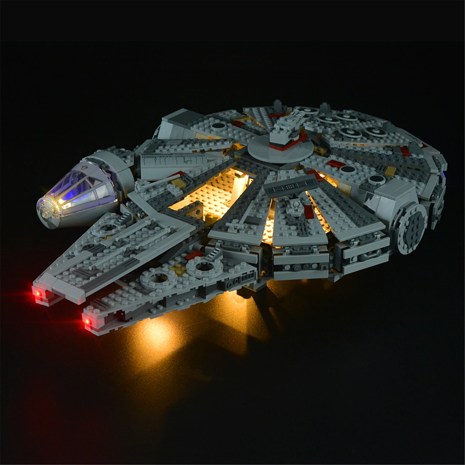 LED Light Kit for 75105 Millennium Falcon  Building Blocks Lights (NO Blocks Only LED Light) Bricks Toys for Children To Gifts