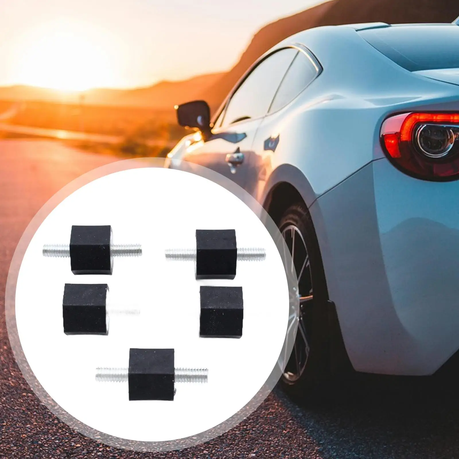 I supporti della pompa del carburante da 5 pezzi sostituiscono la staffa del coperchio del motore per VW Golf MK2 Auto