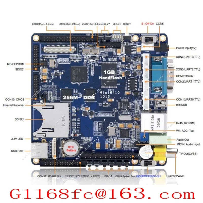 S3C6410 Mini6410, WINCE Learning Board, Embedded Linux Development Board