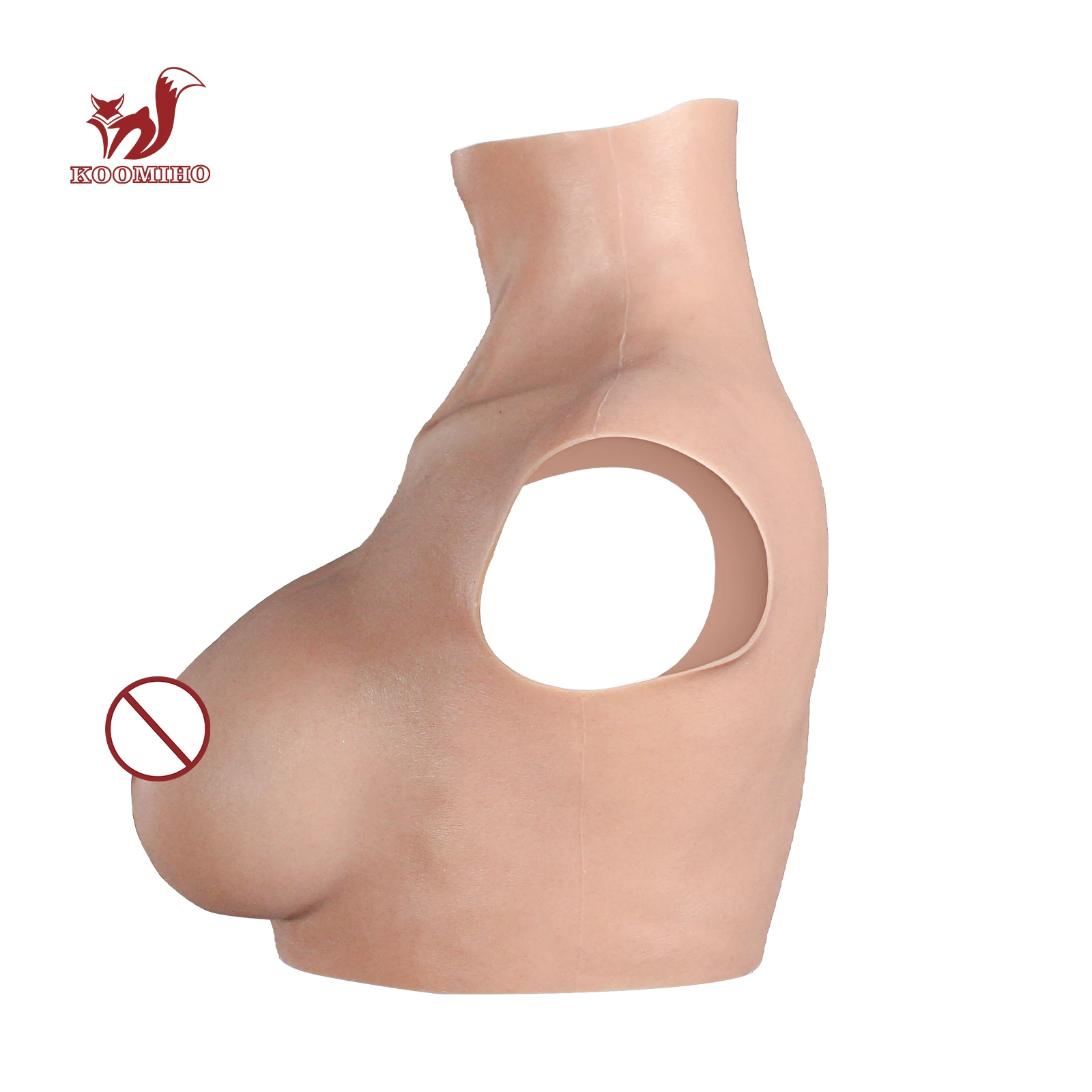 KOOMIHO Realistic Silicone Breast Forms Crossdresser A/B/C/D/E/G Cup Fake Boobs Drag Queen Shemale Transgender Cosplay 4TH GEN