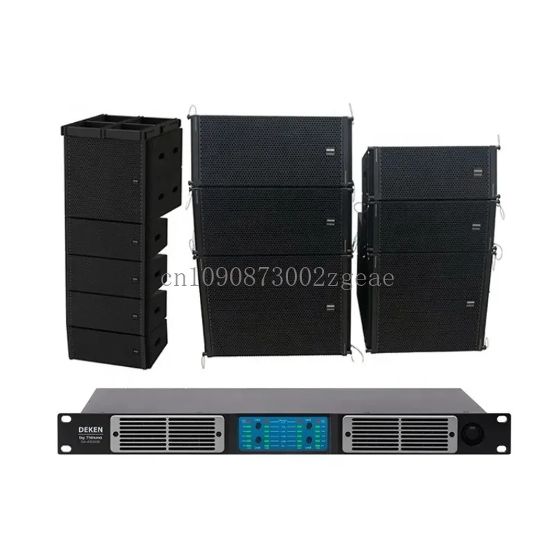 Professional 4 Channels Digital Power Amplifier, Suitable for Speaker Audio Sound System,DA-41600E, 1U, 1600W