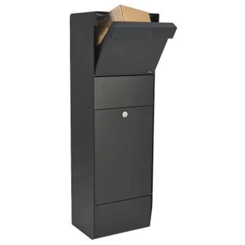 

mailbox Lockable farmhouse with key home office gate wall mounted carbon steel fence installed outdoor parcel delivery box