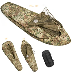 MT Army Force Defence 4 & Tropen Patrol Sleeping Bags Military Modular Sleeping System 2.0 Multicam/UCP/Woodland Camouflage