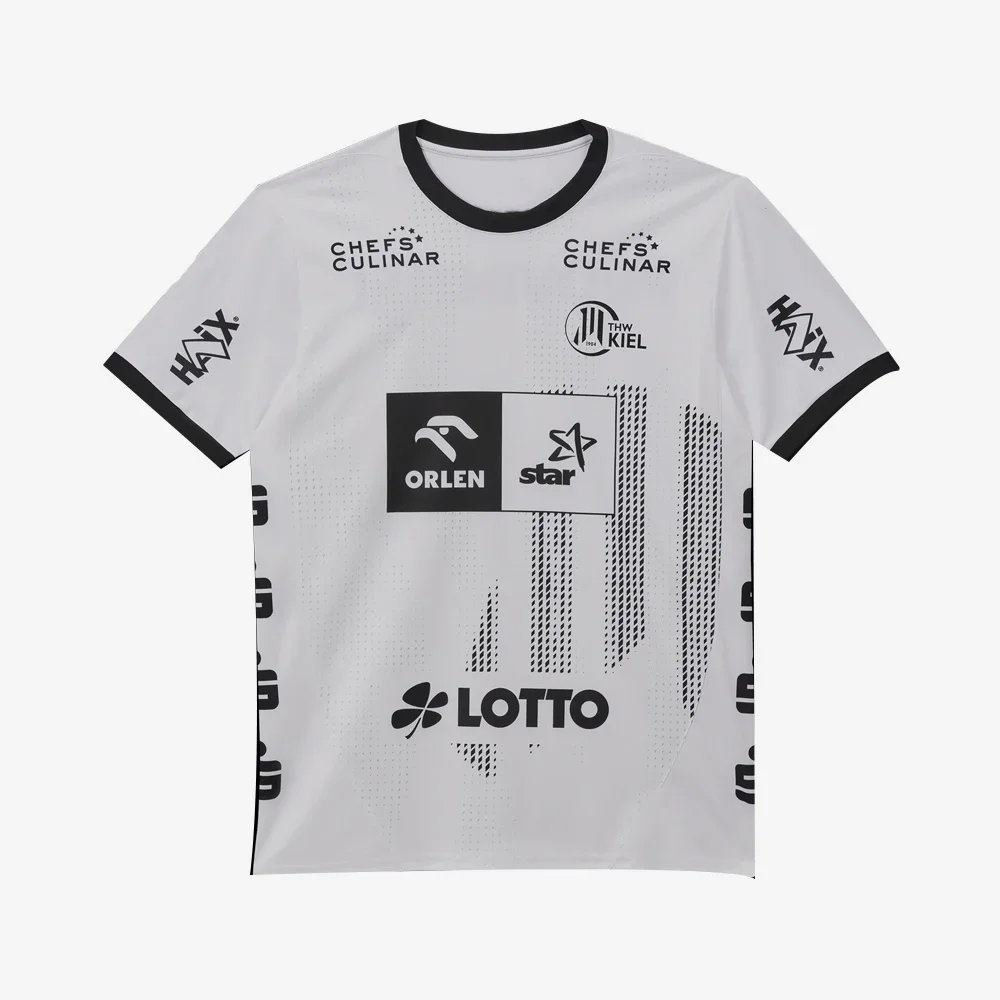 2024-25 Camisa de balonmano Kiel para hombre, ropa deportiva para niños jóvenes, uniforme de balonmano de entrenamiento de gran tamaño, Jersey Unisex transpirable