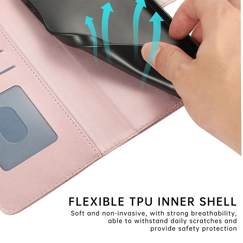 Wallet Leather Cover Case For Samsung Galaxy S26 Ultra S25 FE S24 S23 S22 Plus A54 A56 A17 A35 A15 A16 A26 A36 A57 A34 A55