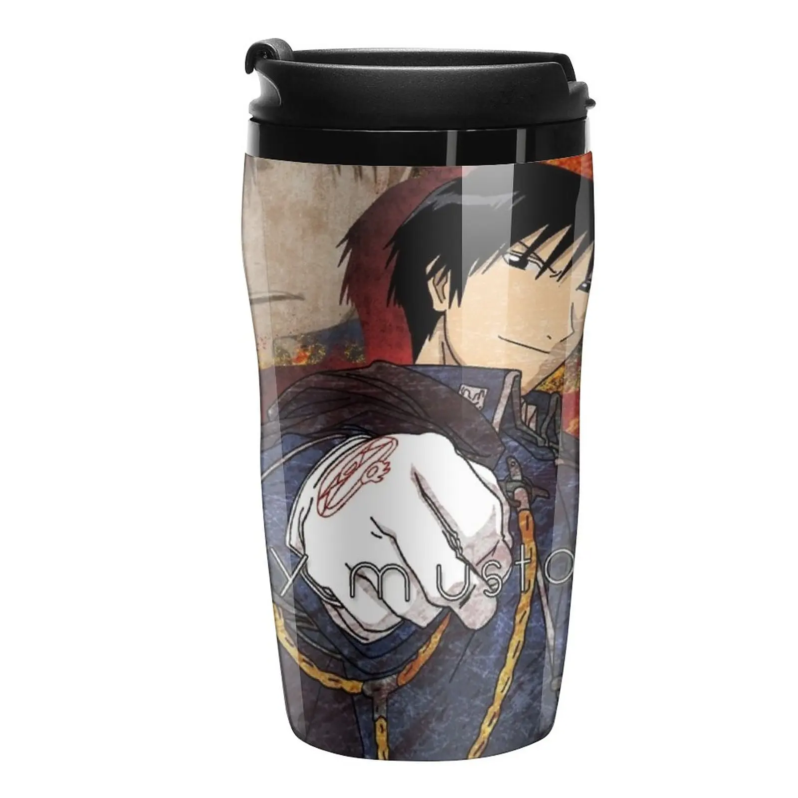 

New Roy Mustang Travel Coffee Mug Thermos Coffee Large Cups For Coffee Thermo Coffee Mug Espresso Cup