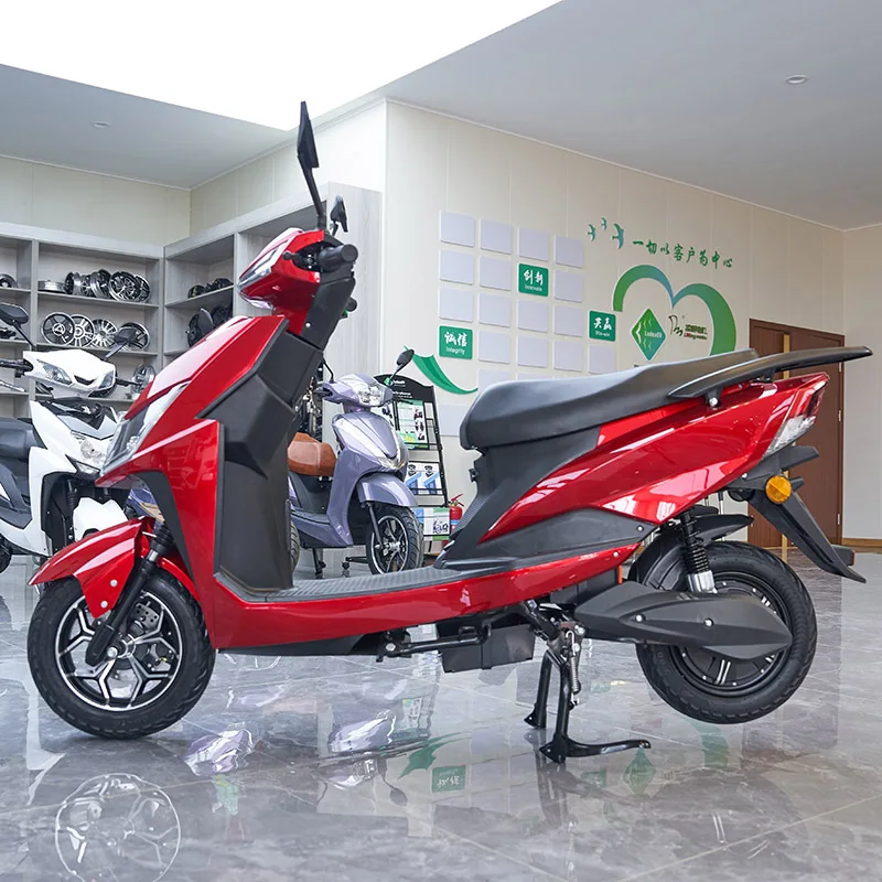 

10/12inch Popular 2 Wheel Electric Motorcycle Moped 600W/800W 40-50km/h Speed