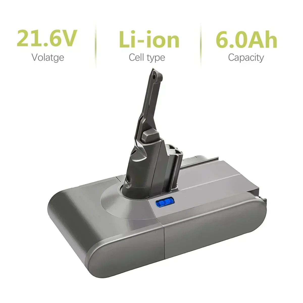 Originele 21.6V 6000mAh/8000mAh Vervangende Batterij voor Dyson V8 Absolute Handstofzuiger Voor Dyson V8 SV10 batterij