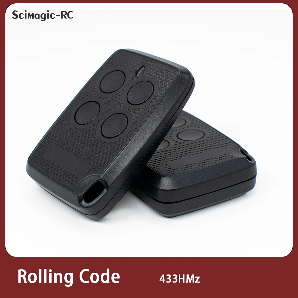 Replacement Command PROTECO ANGIE-R 433MHz Garage Remote Control 433.92MHz Rolling Code Transmitter Gate Key Fob