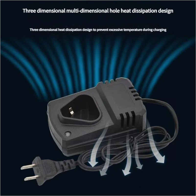 Power Tool Part EU/Us 12V Li-lon Rechargeable Charger Support 110-240V For 12.6V Angle Grinder Electric Drill Wrench Power Tool