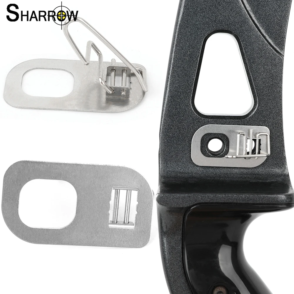 

3/6pcs Archery Arrow Rest Right Hand Steel Durable Automatic-Rebound for Recurve Bow Sport Training Hunting Shooting Accessory