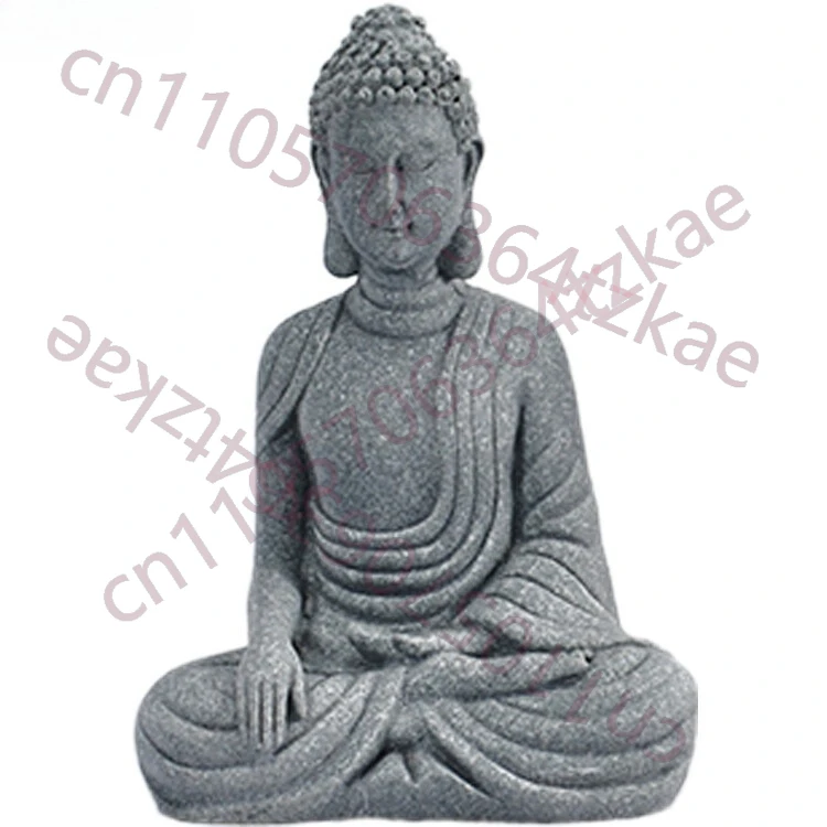

Тибетские буддийские статуэтки Будды, каменные статуи, украшения для сада и автомобиля